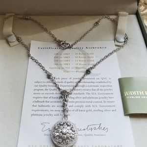 Judith Ripka Diamonique Enhancer Necklace